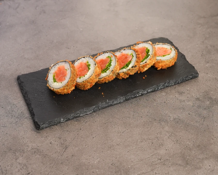 Sake Rucola Golden Roll