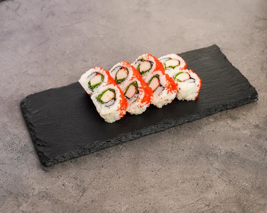 Inside Out Surimi Rolls