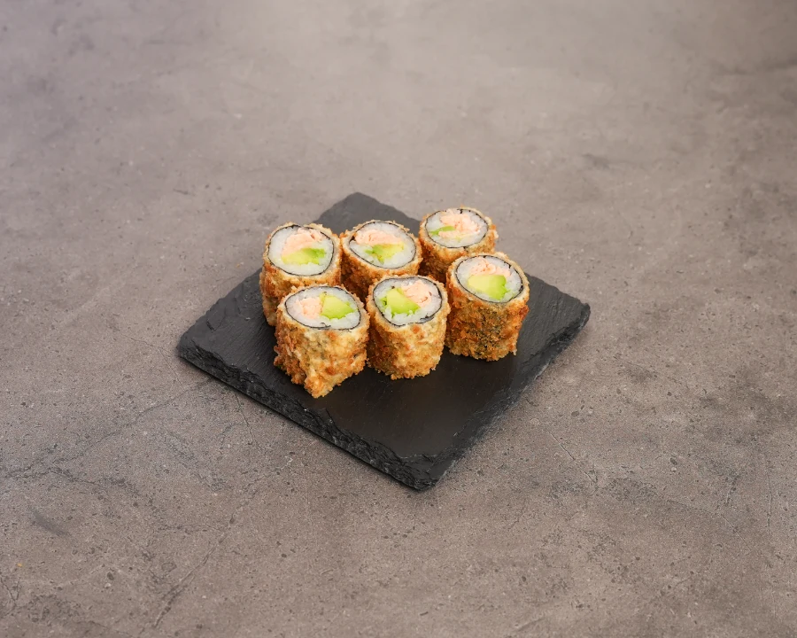 Mini Golden Roll Sake Avocado