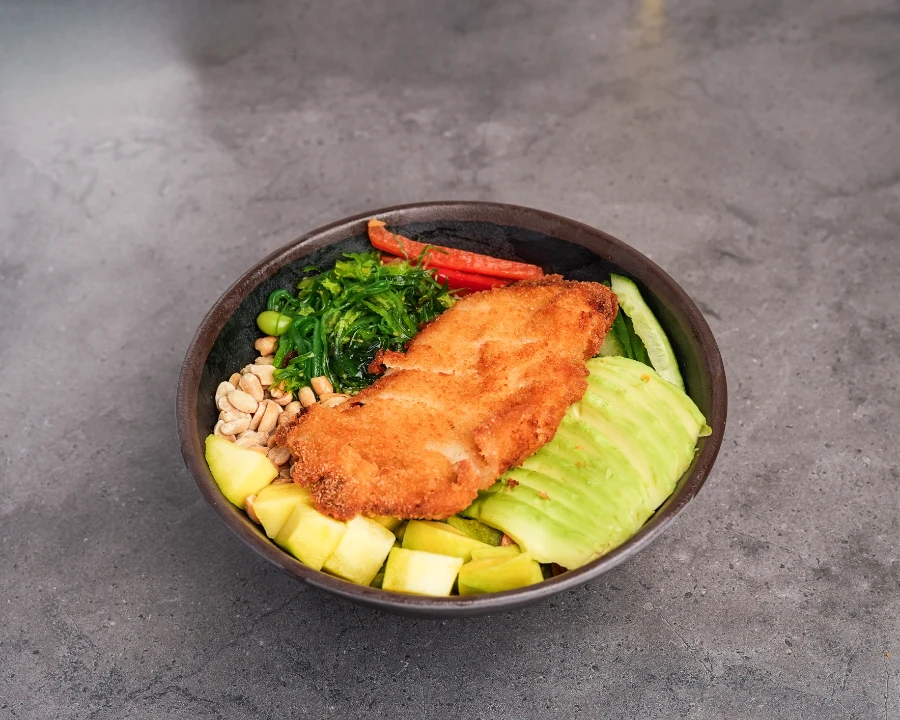 Poke Bowl Crispy Chicken