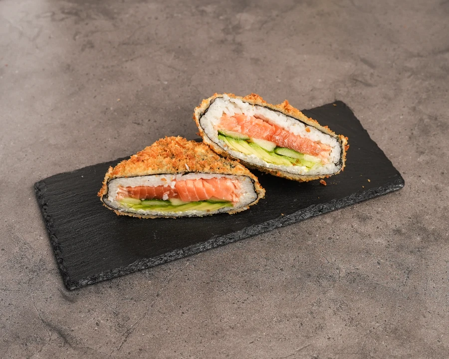 Sushi Lachs Burger