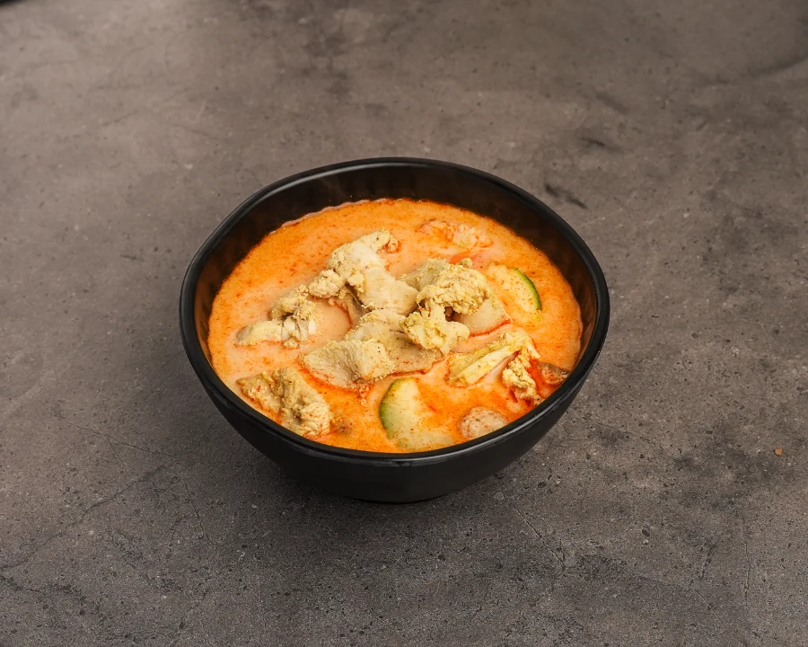 Kokosmilchsuppe mit Hähnchen