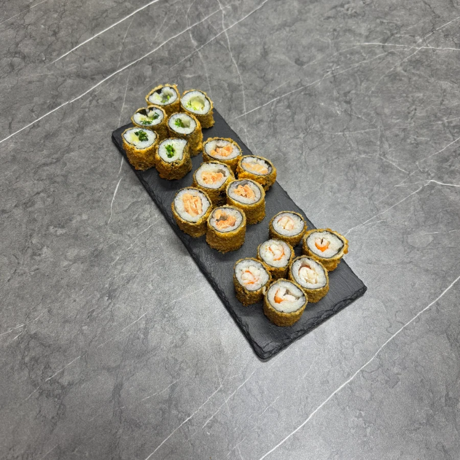 Mini Golden Roll Menü (18 Stück)